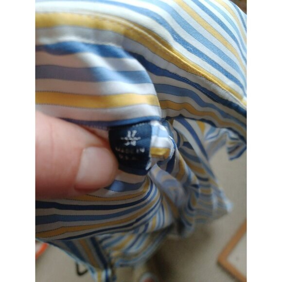 Burberry button down shirt size L 17 34 - Picture 6 of 7